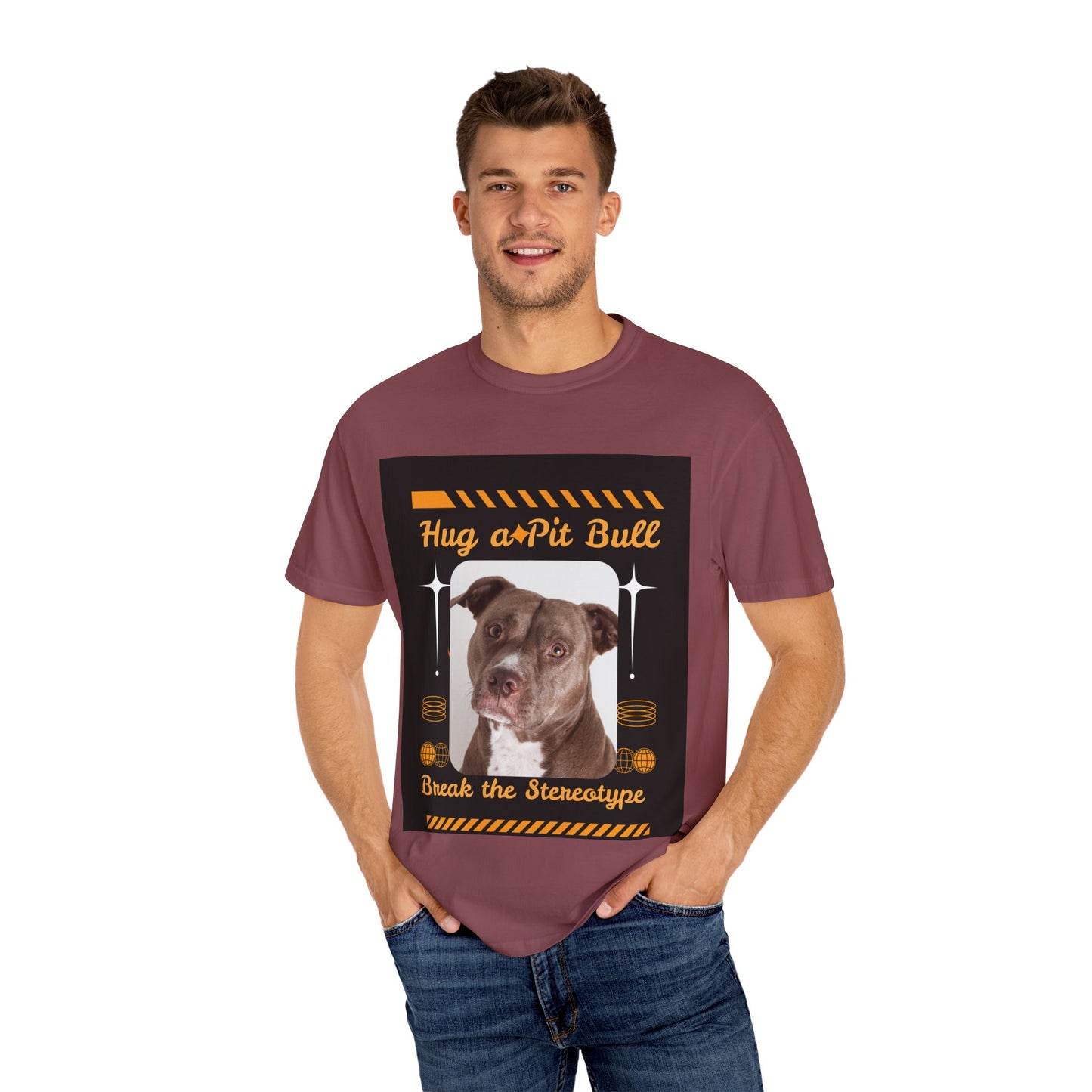 Pit Bull Awareness T-Shirt, Animal Lover Gift, Break the Stereotype Tee, Unisex Dog Shirt, Gifts for Dog Owners